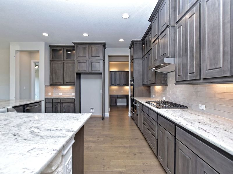 Representative furnished interior of a home built from the Siena II by Giddens Homes in Clearwater Ranch, Liberty Hill (Image 111).