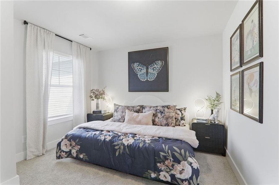 Furnished interior view inside a new home in , Cartersville (Image 17).