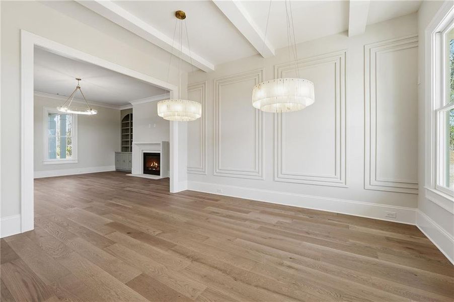 Spacious, unfurnished interior of a new home in , Marietta (Image 32).