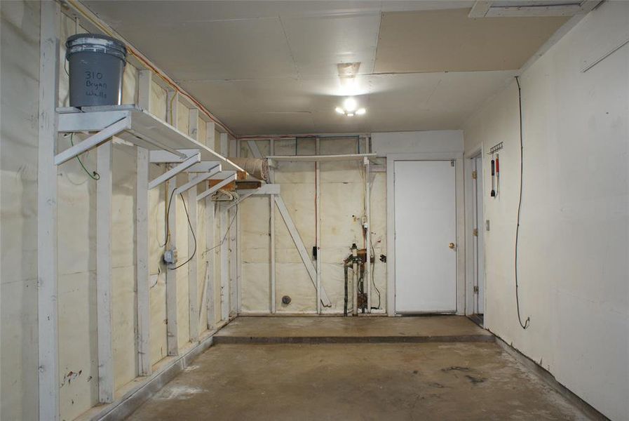 One of the 3 bedrooms with nice natural light.