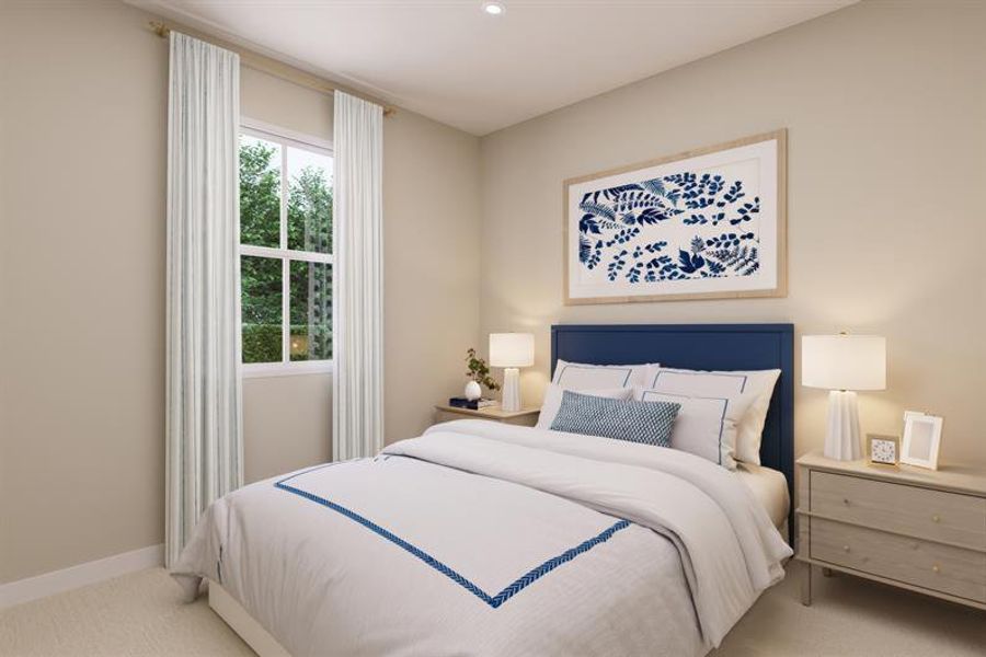 Representative furnished interior of a home built from the Glenmore by Ryan Homes in Laurel Preserve, Kingsland (Image 8). Representative furnished interior of a home built from the Glenmore by Ryan Homes in Laurel Preserve, Kingsland (Image 8).