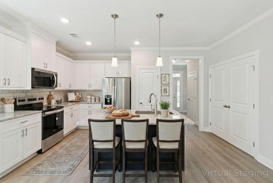 Furnished interior view inside a new home in Tillery Park, Grovetown (Image 10).