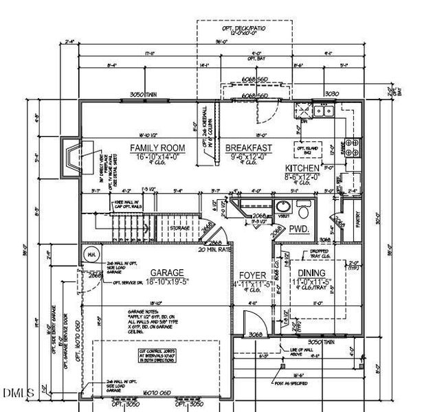 Lot 16 Peachtree 1st floor
