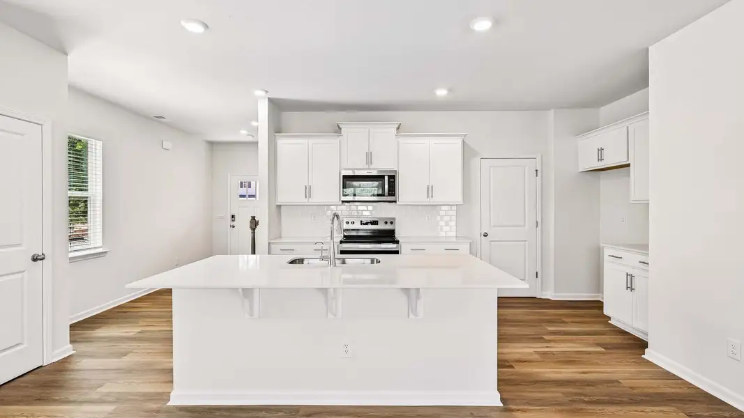 Furnished interior view inside a new home in The Hamptons at Hickory, Hickory (Image 4).