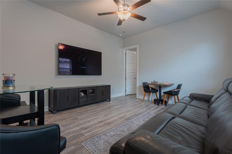 Furnished interior view inside a new home in , McKinney (Image 27).