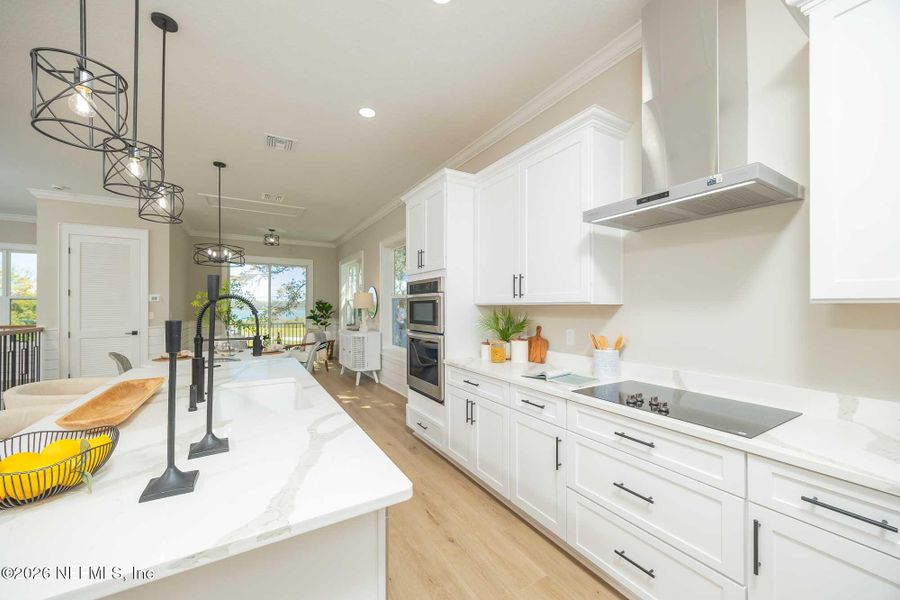 Furnished interior view inside a new home in , St. Augustine (Image 54).