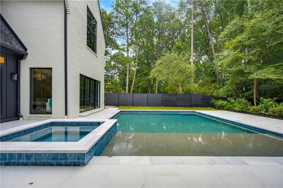 Exterior details and patio area of a home in , Atlanta (Image 39).