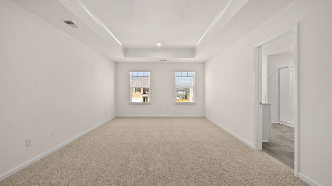 Representative unfurnished interior of a home built from the Iberville by D.R. Horton in Independence, Loganville (Image 13).