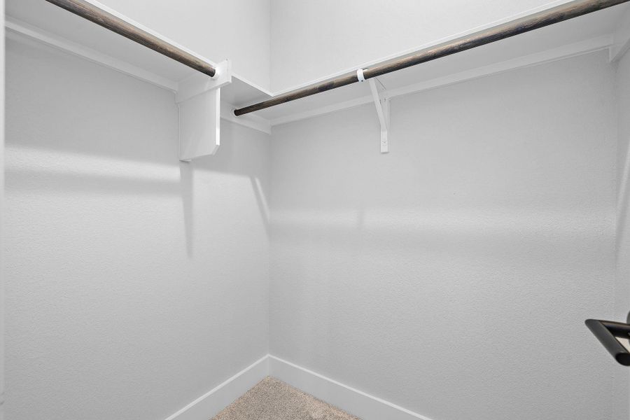 Third bedroom walk in closet