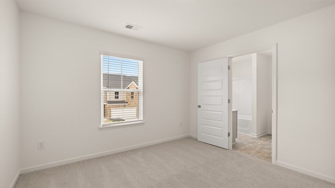 Spacious, unfurnished interior of a new home in Independence Villas and Townhomes, Loganville (Image 22). Spacious, unfurnished interior of a new home in Independence Villas and Townhomes, Loganville (Image 22).
