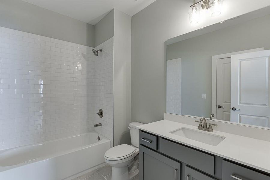 Furnished interior view inside a new home in , Buford (Image 8).