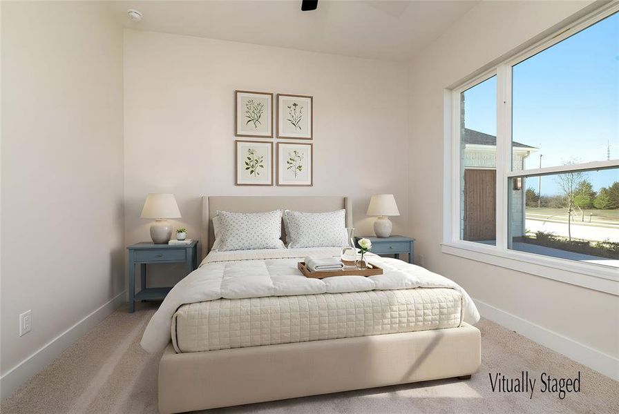 Furnished interior view inside a new home in , Rockwall (Image 16).