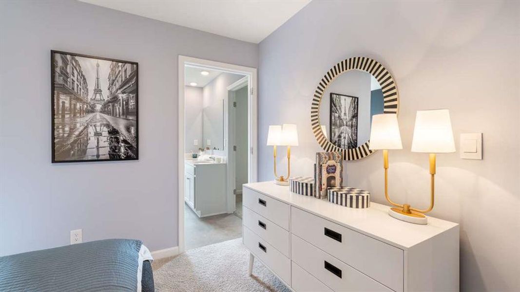 Furnished interior view inside a new home in Harvest Park, Decatur (Image 3).