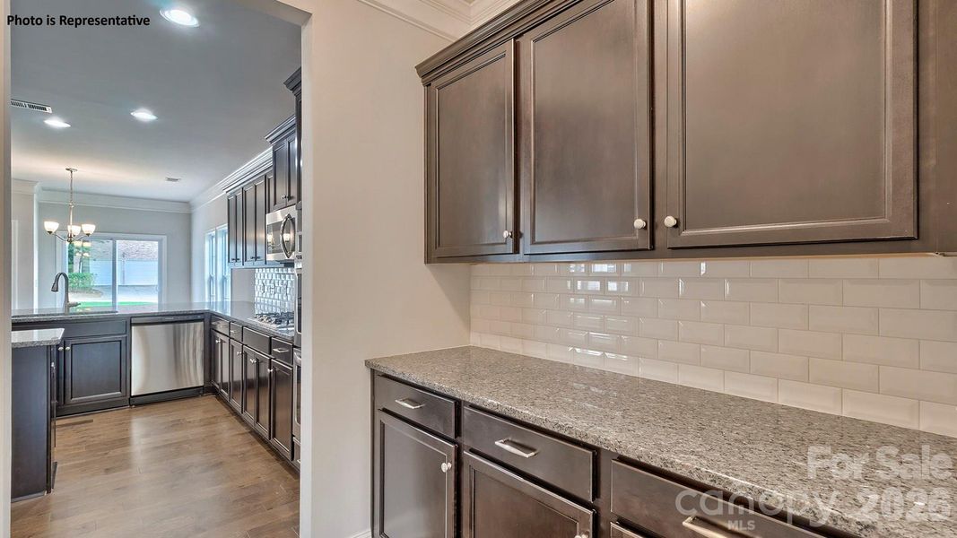 Furnished interior view inside a new home in Oak Grove Hill, Huntersville (Image 3).