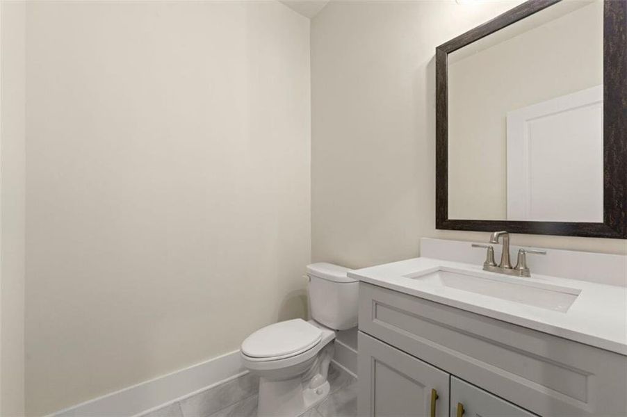 Furnished interior view inside a new home in Steeplechase, Hoschton (Image 6).