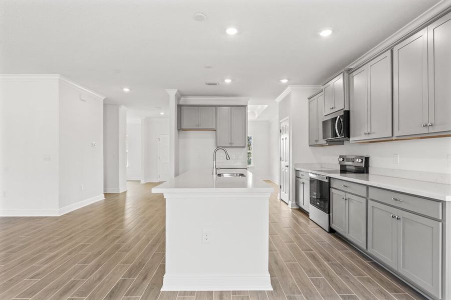 Furnished interior view inside a new home in Natureview, Freeport (Image 13).