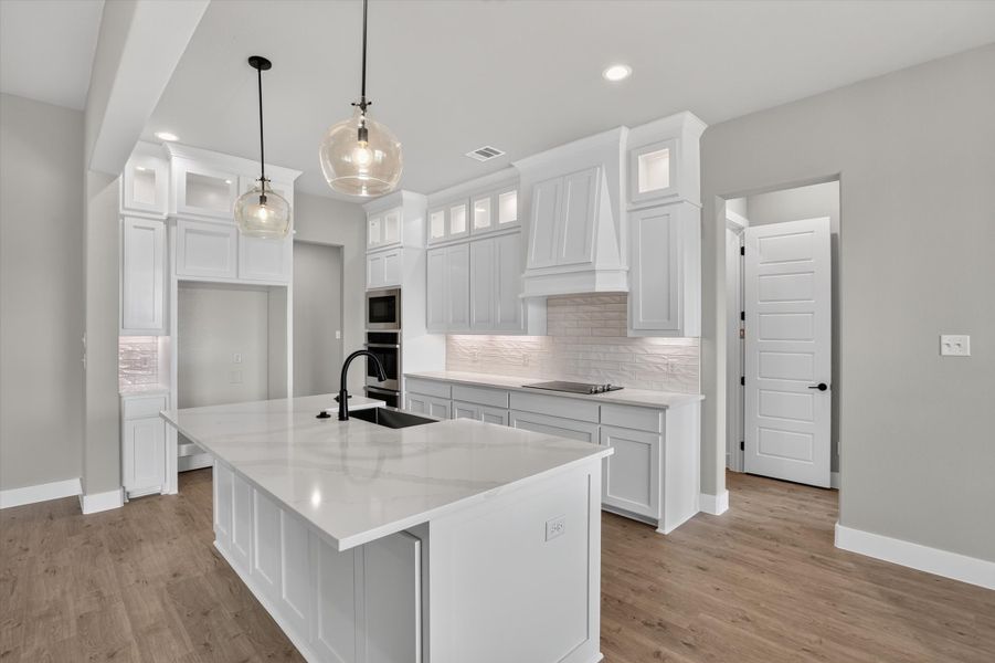 Furnished interior view inside a new home in Coyote Crossing, Godley (Image 5).