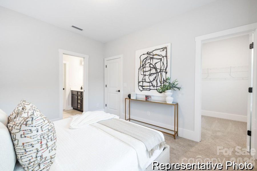 Furnished interior view inside a new home in , Statesville (Image 22).