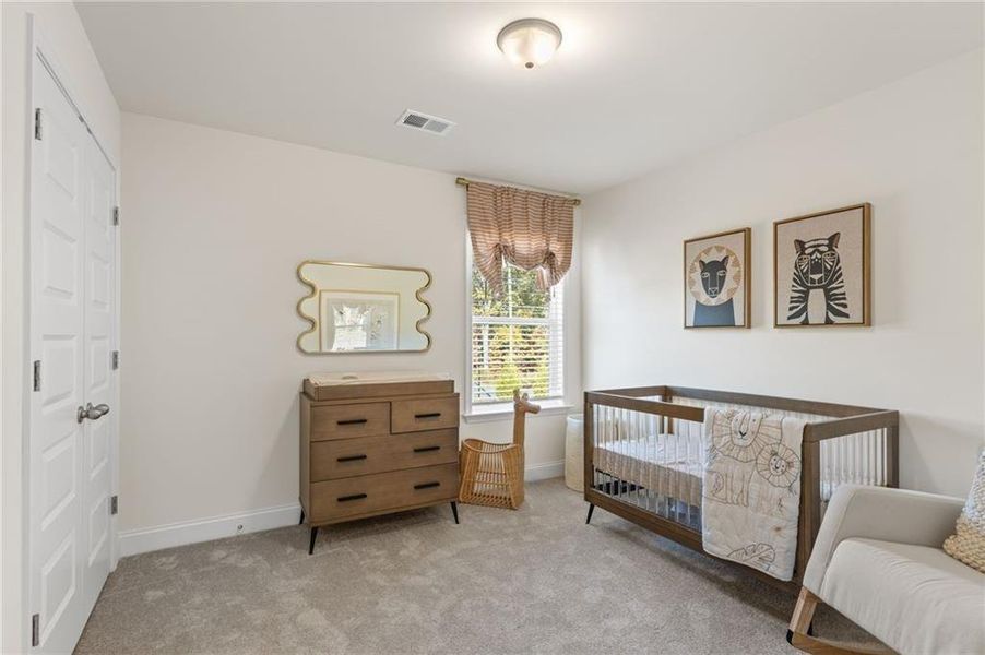 Furnished interior view inside a new home in Clark Farms, Flowery Branch (Image 19).