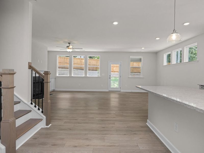 Spacious, unfurnished interior of a new home in Sage on North Main, Wake Forest (Image 17).
