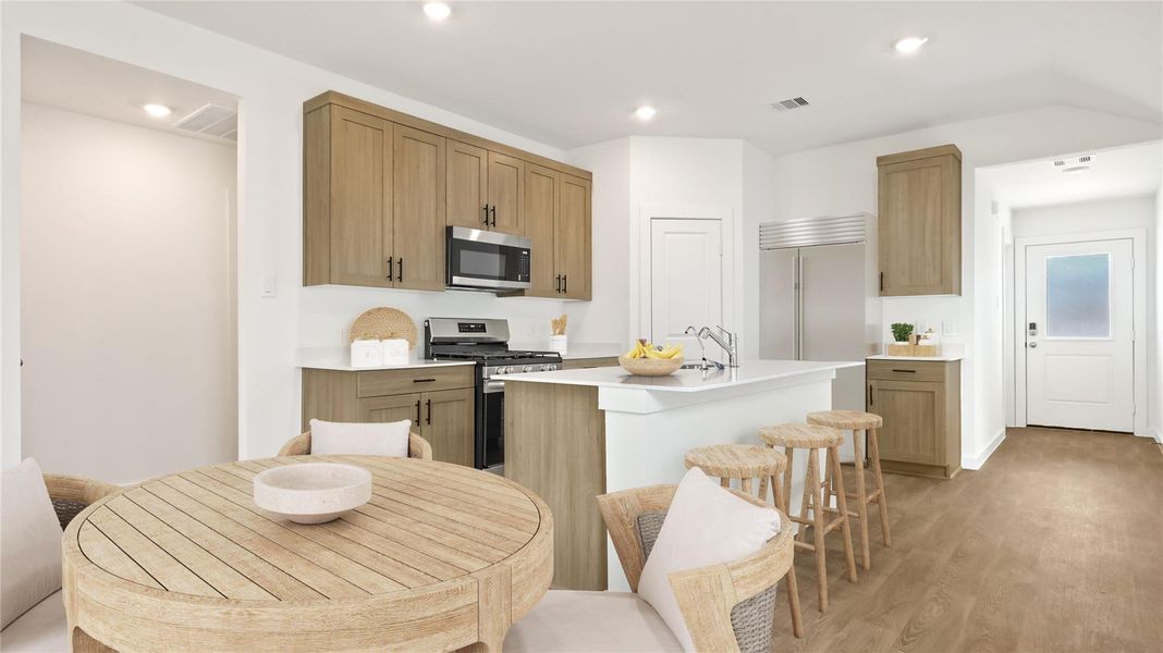 Furnished interior view inside a new home in Holly Ridge, Rosenberg (Image 6).