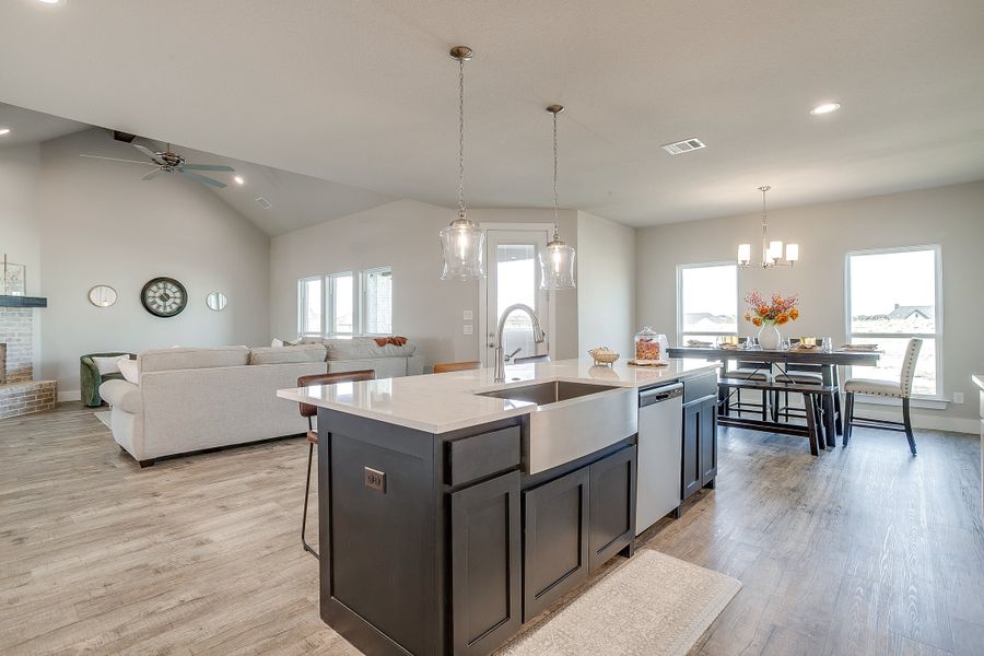Furnished interior view inside a new home in Rocky Top Ranch, Reno (Image 14). Furnished interior view inside a new home in Rocky Top Ranch, Reno (Image 14).