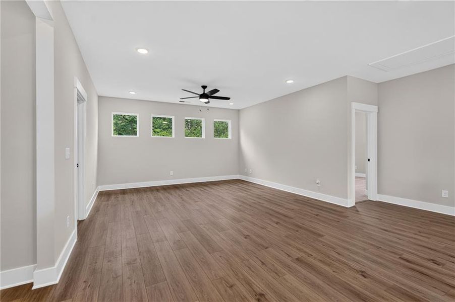 Spacious, unfurnished interior of a new home in Arbor West, Dawsonville (Image 44).