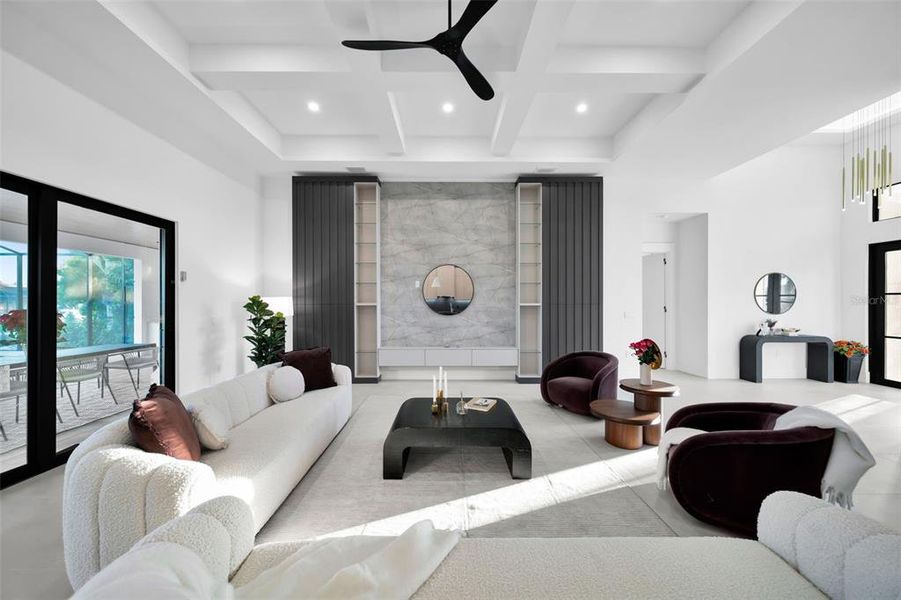 Furnished interior view inside a new home in , Cape Coral (Image 6).