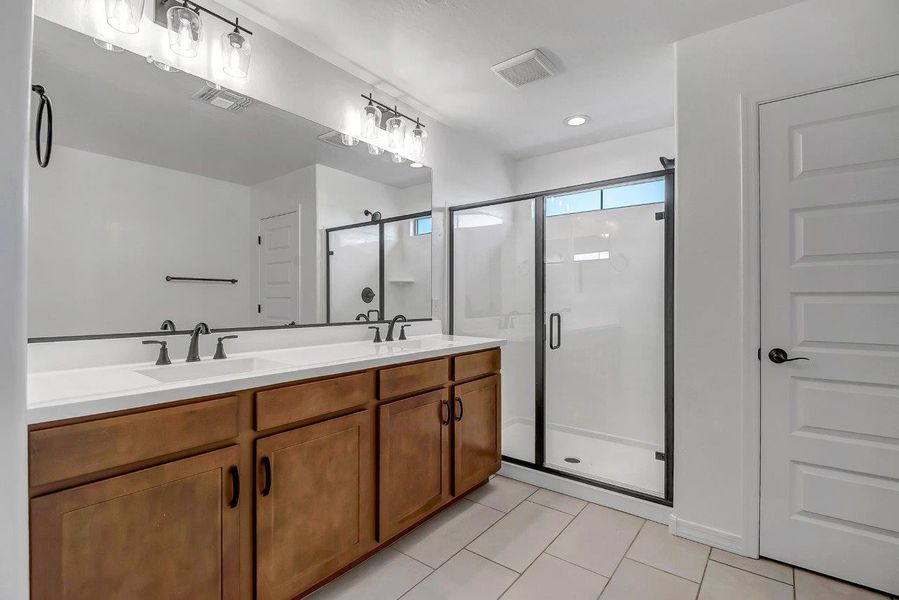 Furnished interior view inside a new home in Ironwood Villages at North Creek, Queen Creek (Image 40).