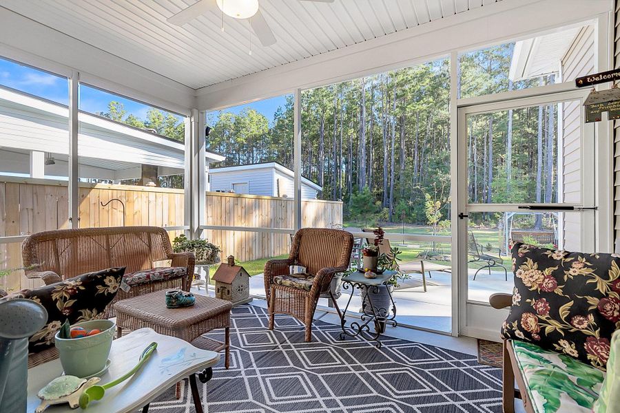 Furnished interior view inside a new home in Lochton, Summerville (Image 17).