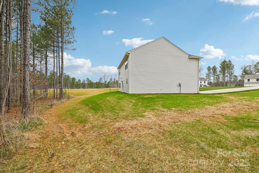 Exterior details and patio area of a home in The Pines at Stoney Point, Lexington (Image 9).