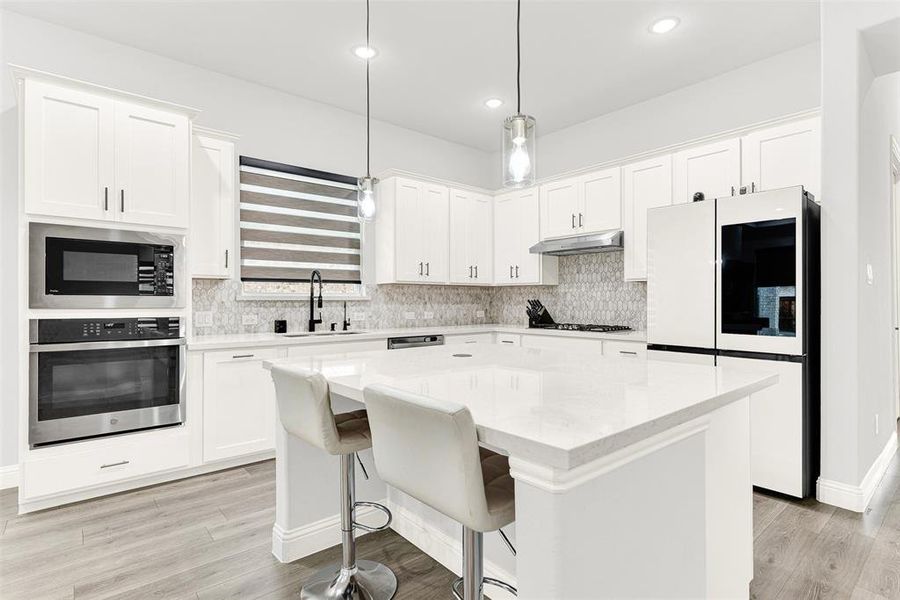 Furnished interior view inside a new home in , Northlake (Image 4).