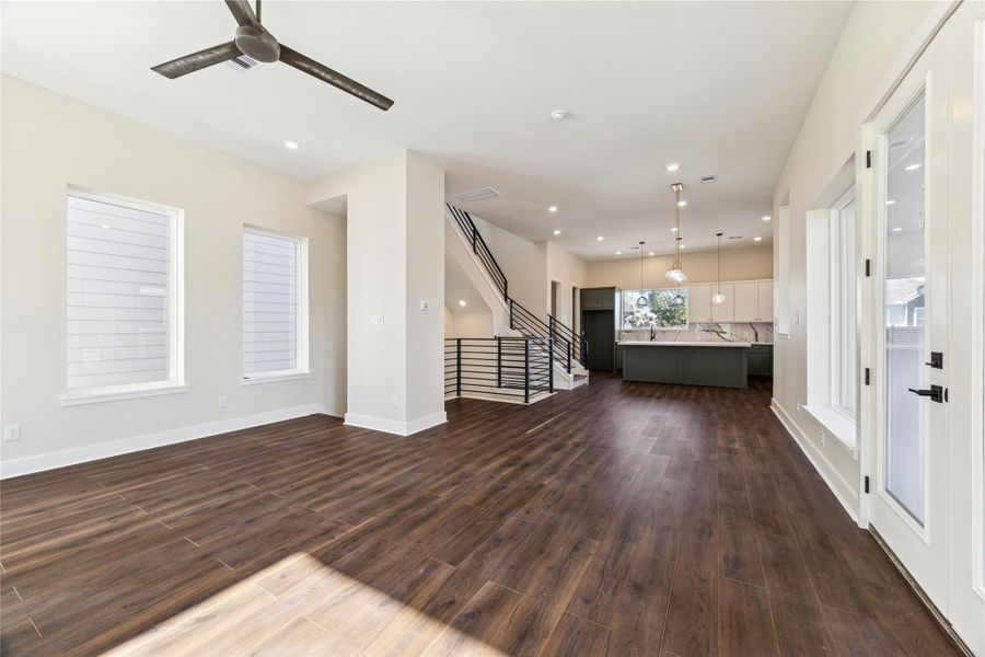 Spacious, unfurnished interior of a new home in , Houston (Image 13). Spacious, unfurnished interior of a new home in , Houston (Image 13).