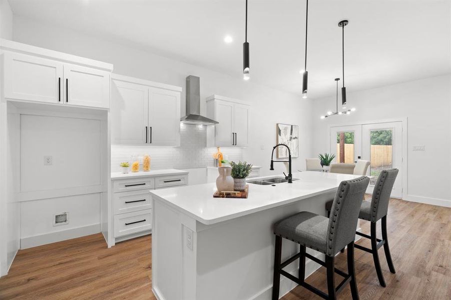 Furnished interior view inside a new home in , Dallas (Image 26). Furnished interior view inside a new home in , Dallas (Image 26).