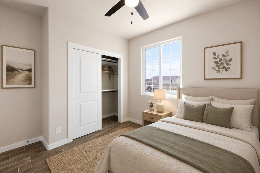 Furnished interior view inside a new home in Paloma Ranch, Harlingen (Image 12).