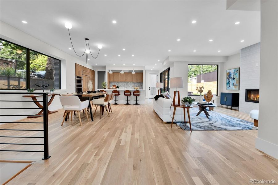 Furnished interior view inside a new home in , Boulder (Image 34).