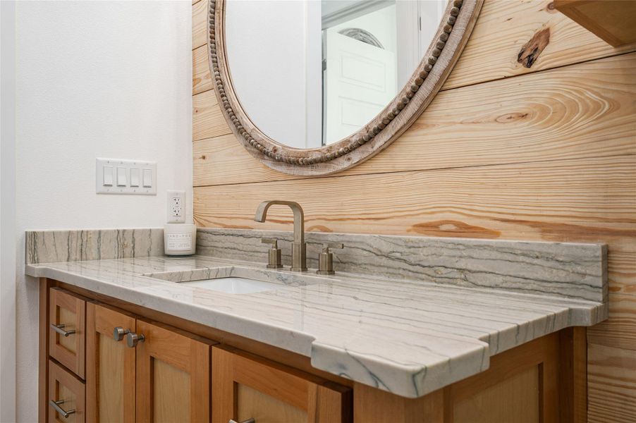Close-up of interior finishes inside a home in , Bolivar Peninsula (Image 22).