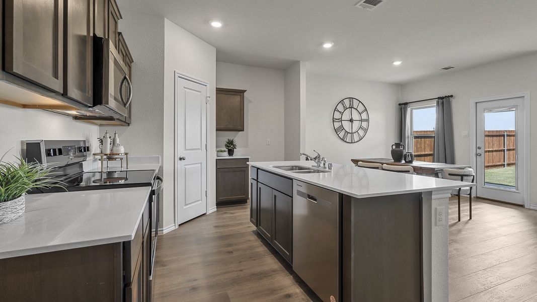 Furnished interior view inside a new home in Wildwood, Royse City (Image 24).