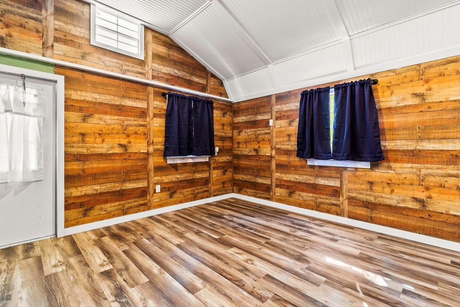 A closer look of the living area A closer look of the living area