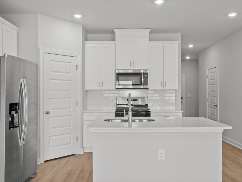 Furnished interior view inside a new home in Northbrook Village Townes, Taylors (Image 4).