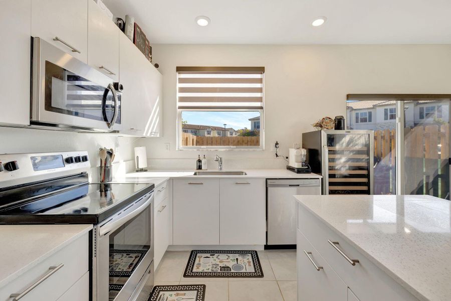 Furnished interior view inside a new home in , Miami (Image 6).