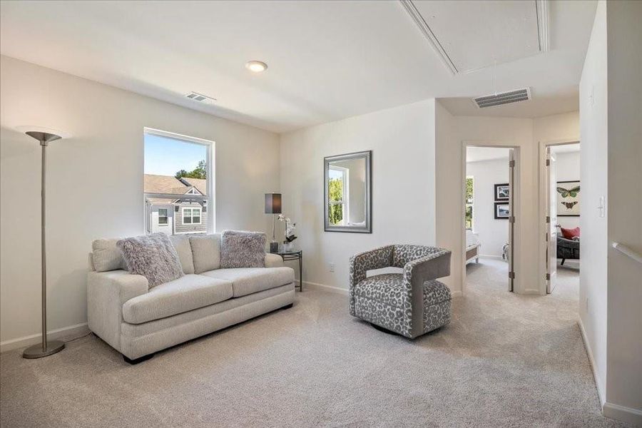 Furnished interior view inside a new home in Shoals Crossing, Conyers (Image 14).