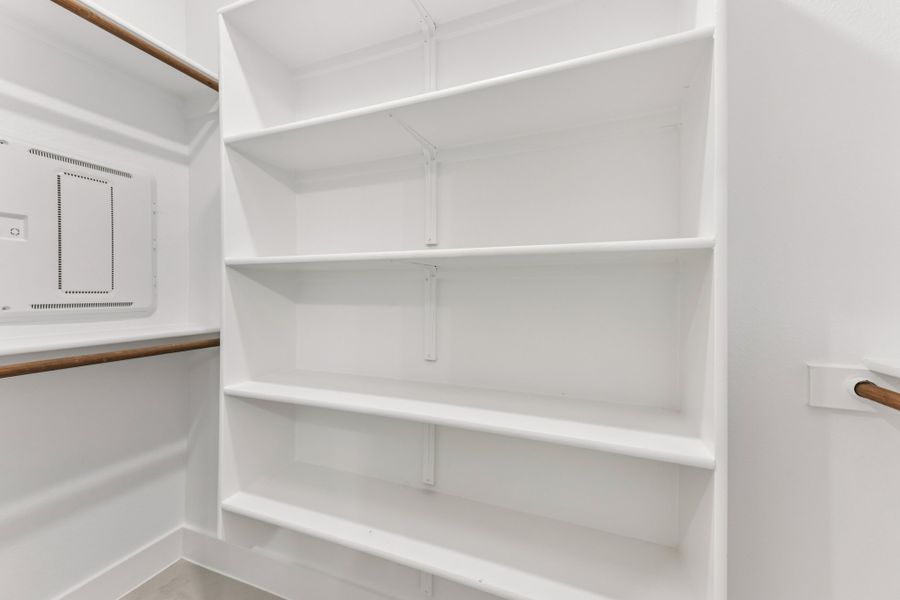 Close-up of interior finishes inside a home in Koenig Townhomes, Austin (Image 17).