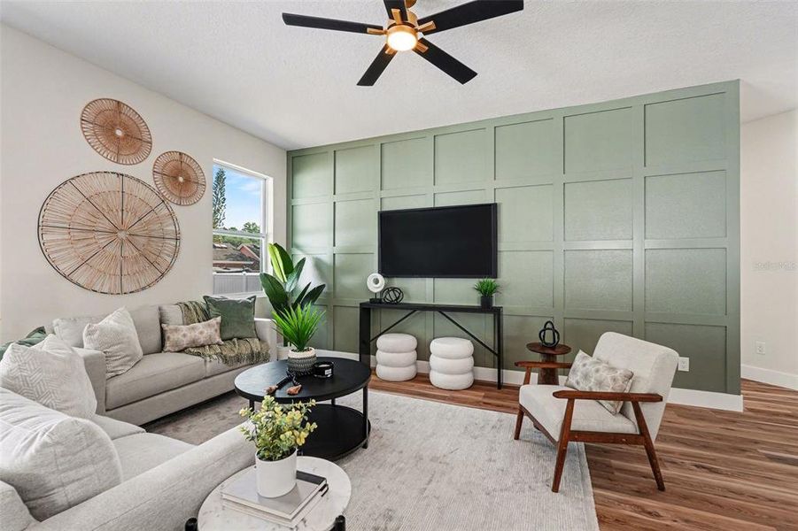Furnished interior view inside a new home in , Tampa (Image 7).