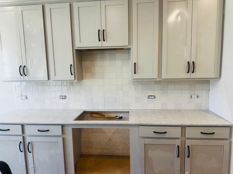 Furnished interior view inside a new home in Patterson Ranch, Georgetown (Image 8).