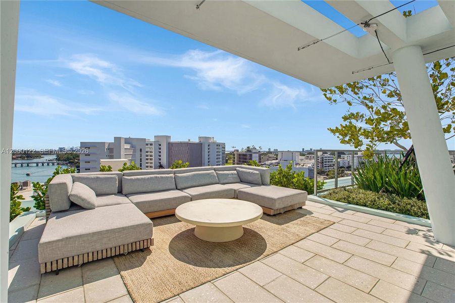Exterior details and patio area of a home in , Miami Beach (Image 27).