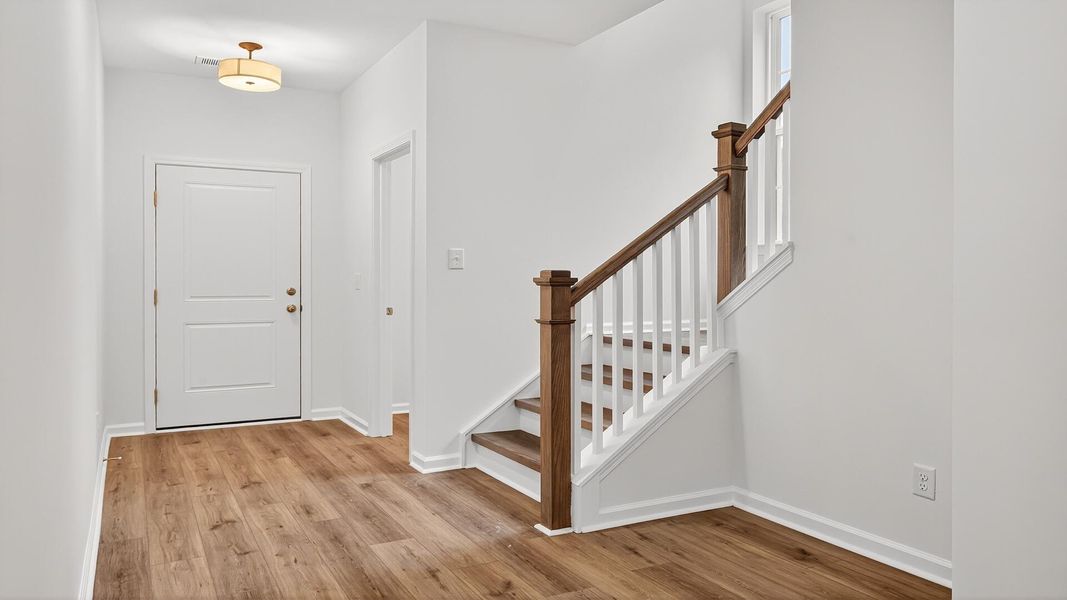 Spacious, unfurnished interior of a new home in Oak Bend, James Island (Image 11). Spacious, unfurnished interior of a new home in Oak Bend, James Island (Image 11).