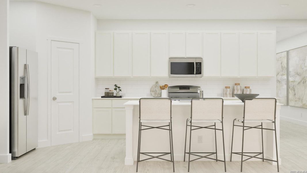 Furnished interior view inside a new home in Royal Oak, Corpus Christi (Image 12).