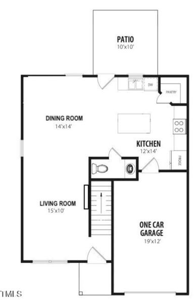 2D floor plan layout for the Westbrook by RiverWILD Homes in Archer's Park, Middlesex, NC (Image 2). 2D floor plan layout for the Westbrook by RiverWILD Homes in Archer's Park, Middlesex, NC (Image 2).