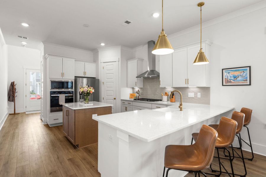 Furnished interior view inside a new home in , Summerville (Image 13).